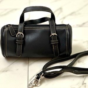⭐️Sale! Nine West mini barrel bag crossbody or tote styling